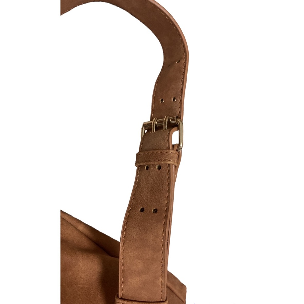 Mini Backpack Vegan Suede With Dangle - image 6